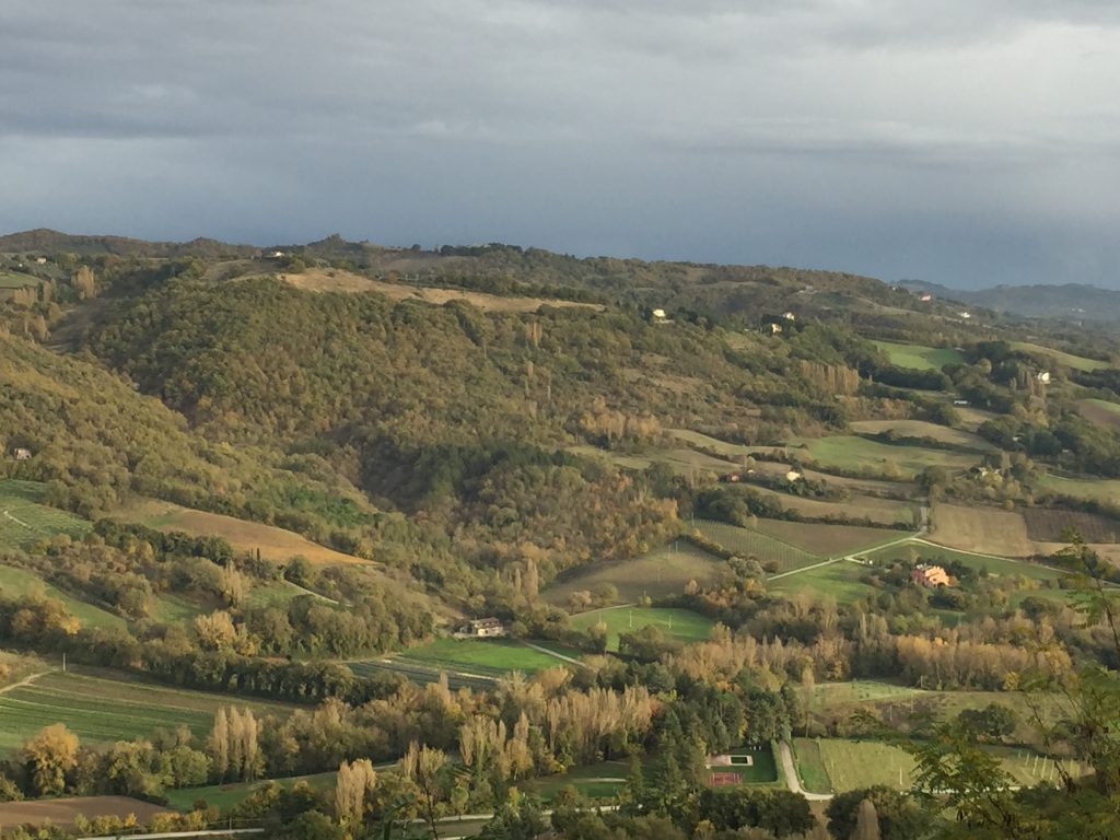 The view from Montone