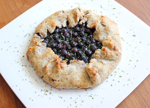 Big Room/ Small Room/ Big Room (featuring Blueberry and Lemon Galette with Almond Rosemary Crust)